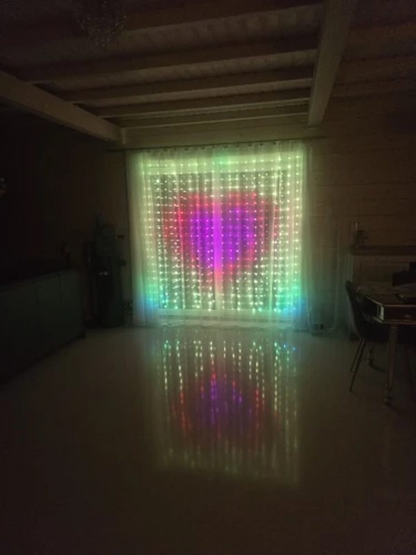 Foto de comprador de la cortina LED