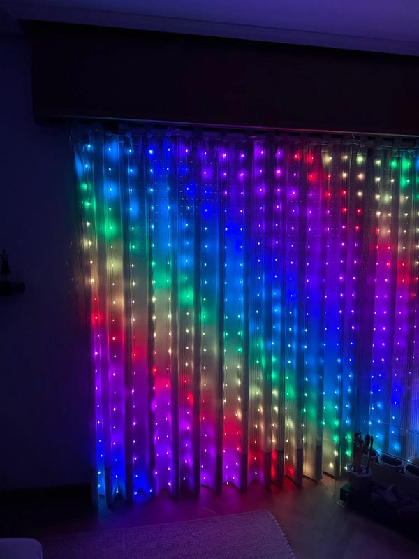 Foto de comprador de la cortina LED
