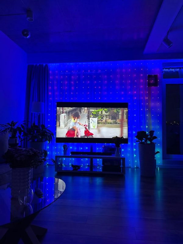 Foto de comprador de la cortina LED