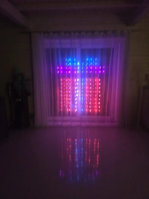 Foto de comprador de la cortina LED