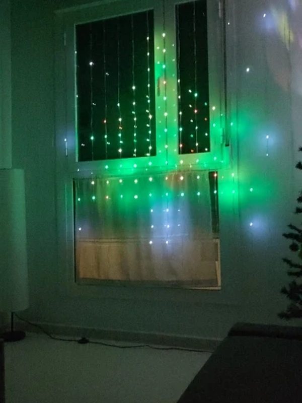 Foto de comprador de la cortina LED