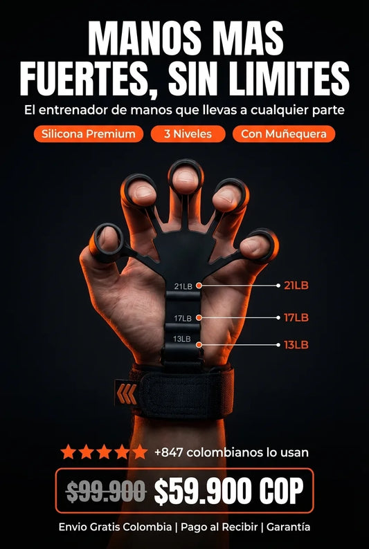 GripPro — Ejercitador de Manos