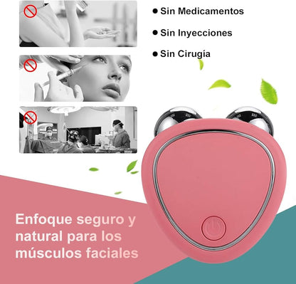 SKINDION PRO® ORIGINAL-  MICROCORRIENTE REAFIRMANTE |+GEL HIDRATANTE CONDUCTORA+ GUIA COMPLETA CUIDADO FACIAL EN CASA 🎁