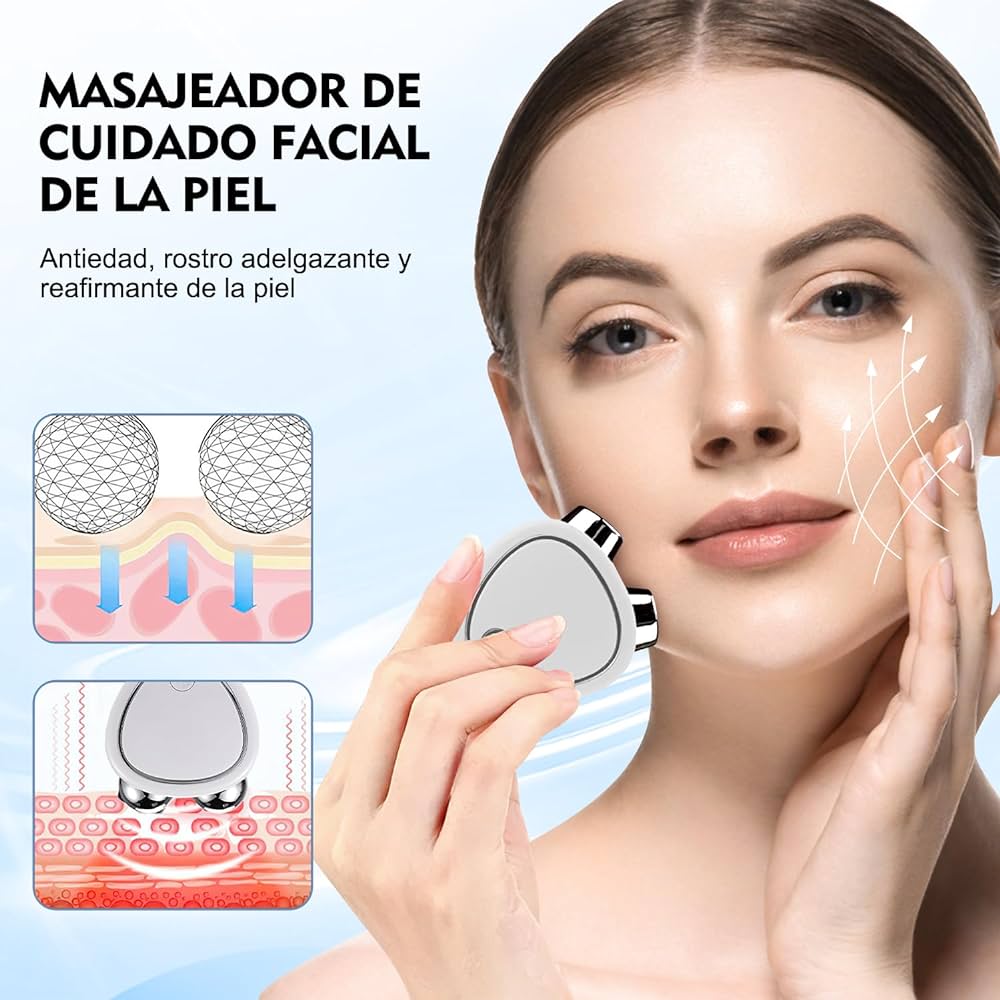 SKINDION PRO® ORIGINAL-  MICROCORRIENTE REAFIRMANTE |+GEL HIDRATANTE CONDUCTORA+ GUIA COMPLETA CUIDADO FACIAL EN CASA 🎁