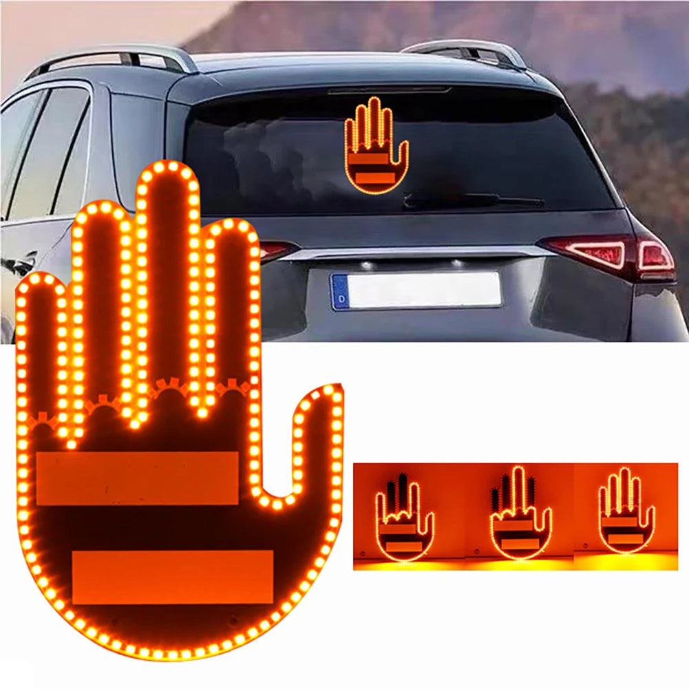 LUMINADRIVE® -SEÑAL DE MANO LED PARA AUTO