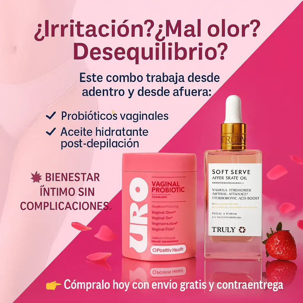 COMBO SEXY SOFT®- Aclarante TRULLY + Probioticos URO🌸ORIGINAL