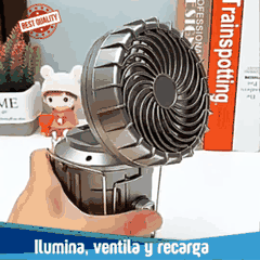 Cliente usando LumiFan Pro 4 en 1 - 1
